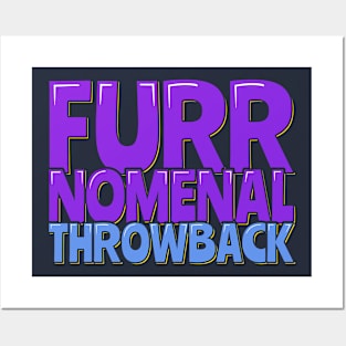 Cat Lovers Vintage Furr-nomenal Throwback Posters and Art